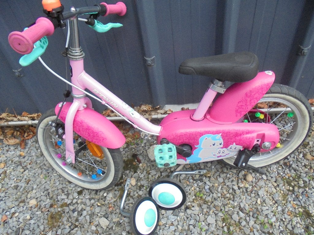 kinderfiets 12 inch, Enlèvement, Utilisé, Moins de 16 pouces, B-TWIN