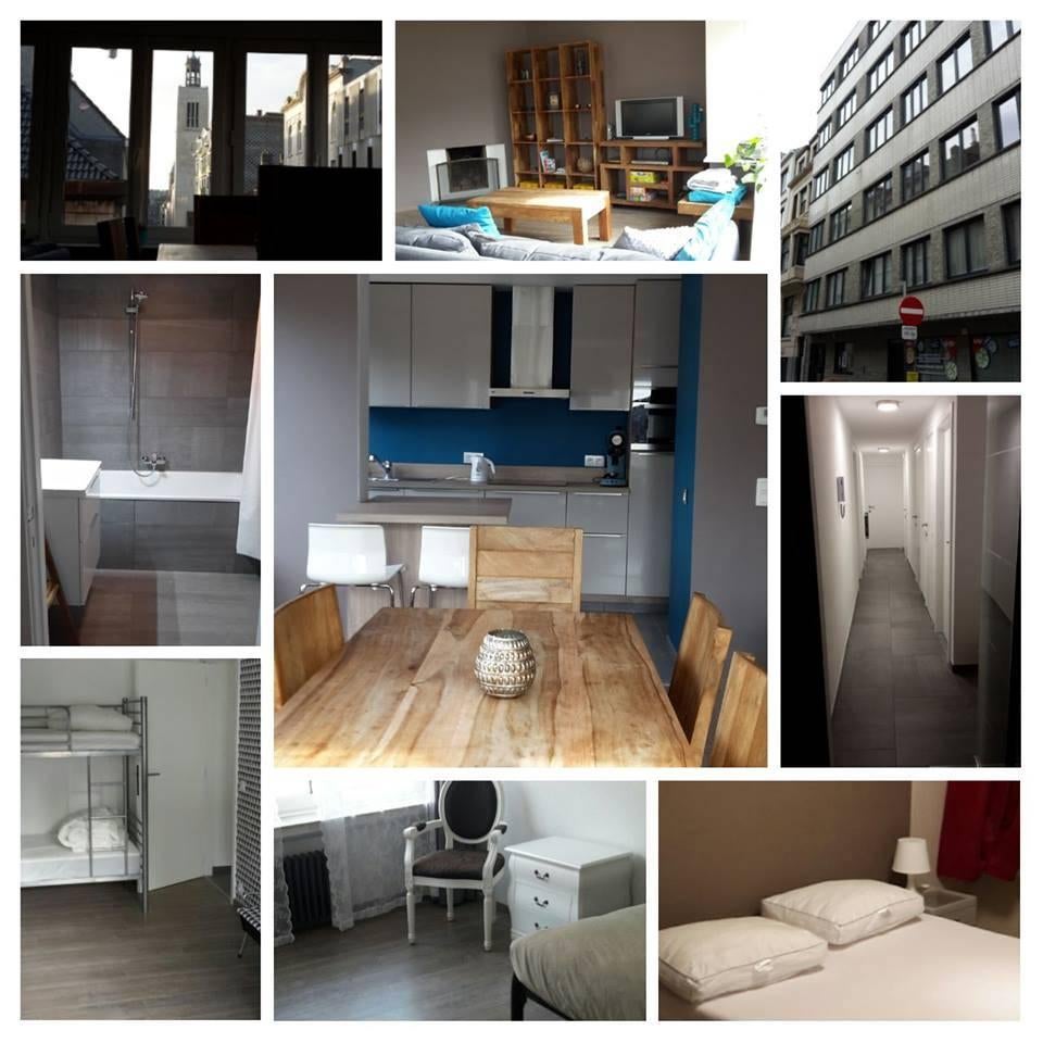 Ruim & Vernieuwd (3 slpk) in hartje Oostende – Tot 8 pers., Immo, Appartements & Studios à louer, 50 m² ou plus, Ostende