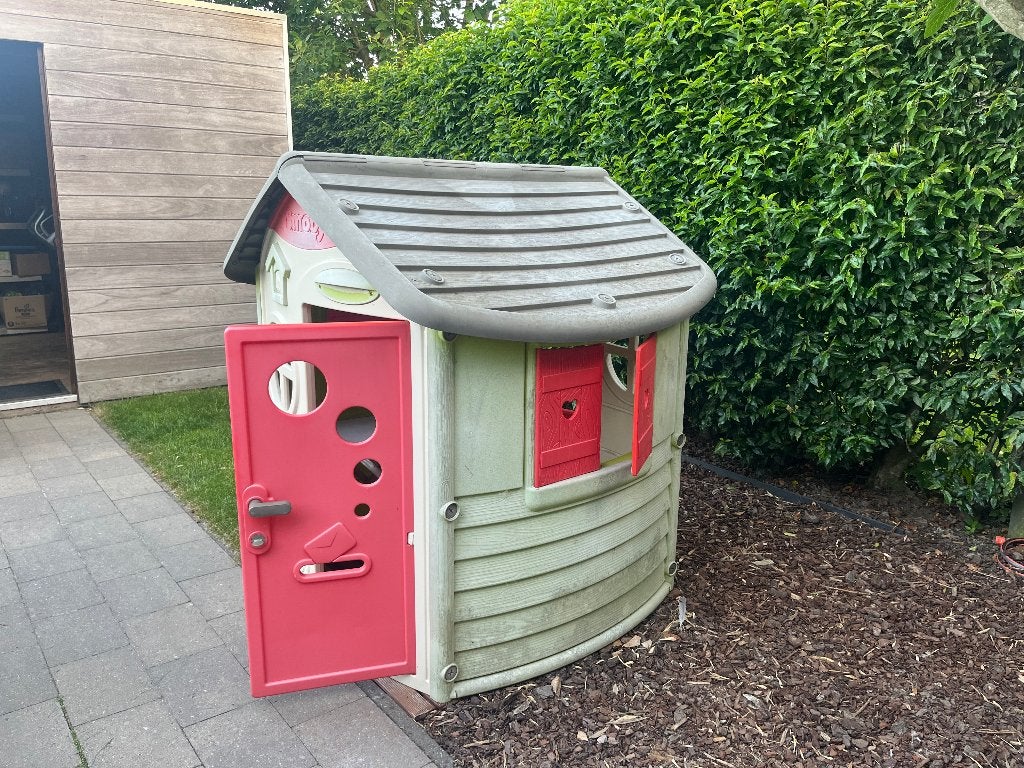 Smoby Jura Lodge speelhuisje, Kinderen en Baby's, Ophalen, Gebruikt, Kunststof