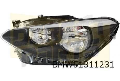 BMW 1-serie (11/11-4/15) Koplamp Links (halogeen) OES! 63117, Neuf, -, -, Enlèvement ou Envoi