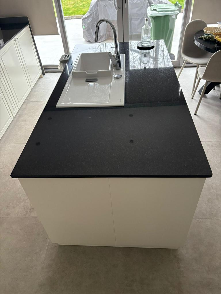 Keukenblad marmer, Huis en Inrichting, Keuken | Complete keukens, Ophalen of Verzenden, Zo goed als nieuw