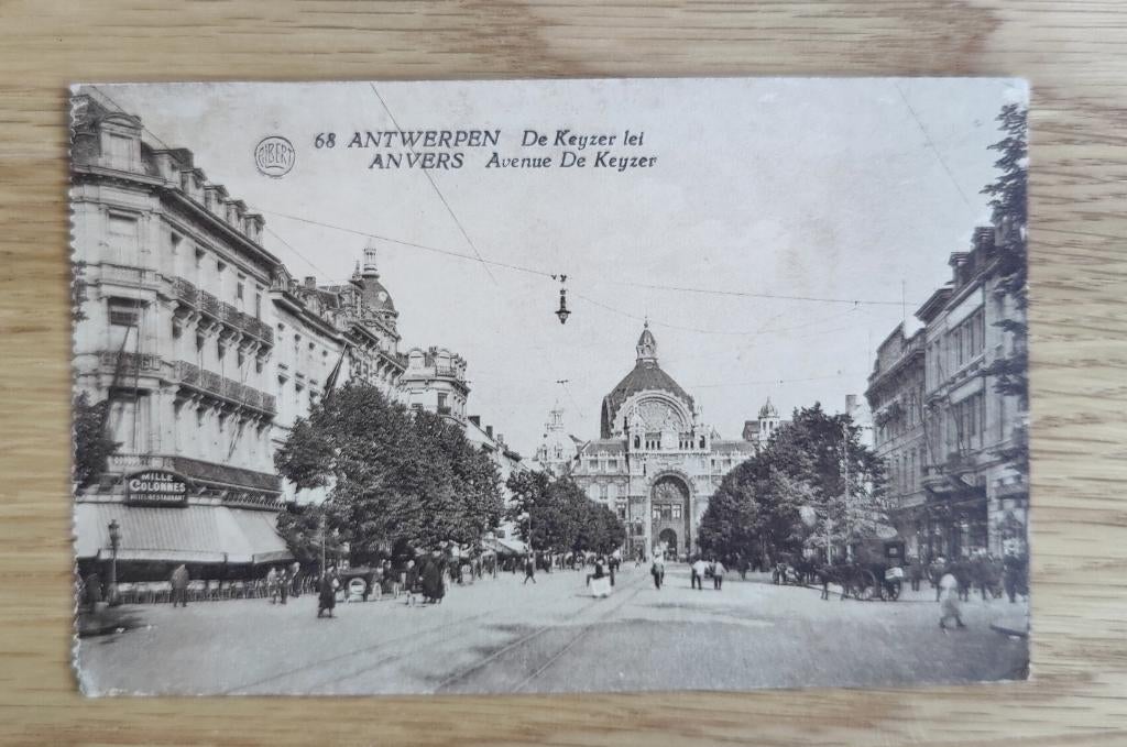 Antwerpen de Keyzer Lei, Envoi, 1920 à 1940, Affranchie, Anvers