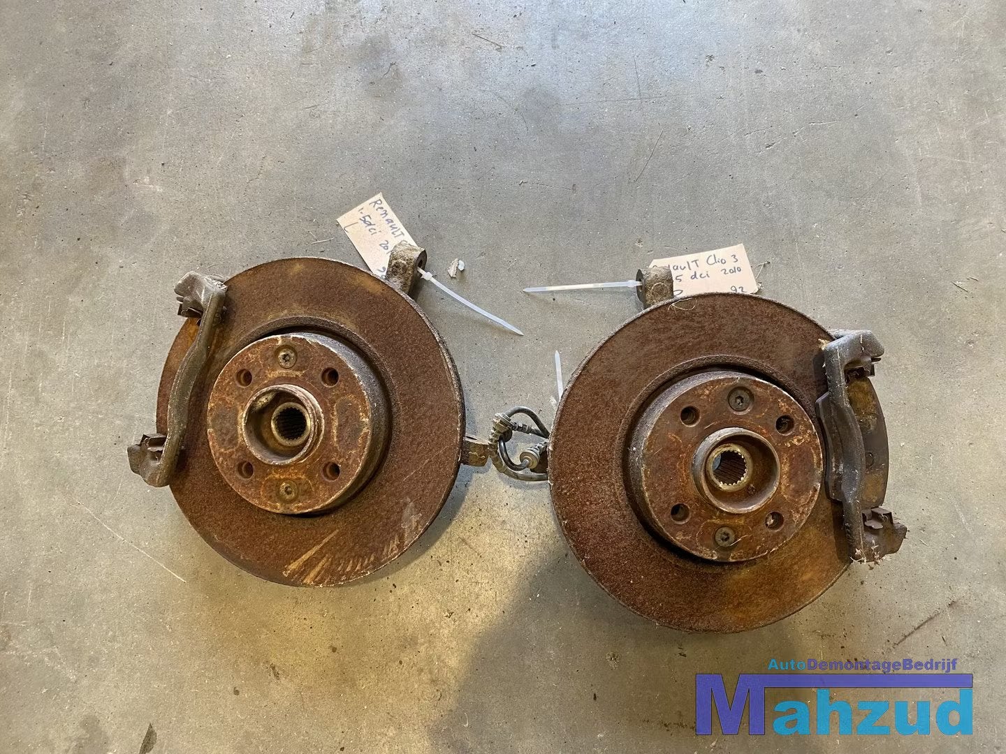 RENAULT CLIO 3 Links rechts voor fuseelager wiellager 05-12, Autos : Pièces & Accessoires, Renault Group, Contact.group@renault.com