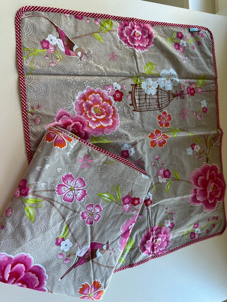 Housse de couette avec taie d'oreiller Pip Studio, Enlèvement ou Envoi, Parure de lit, Multicolore, Lit simple