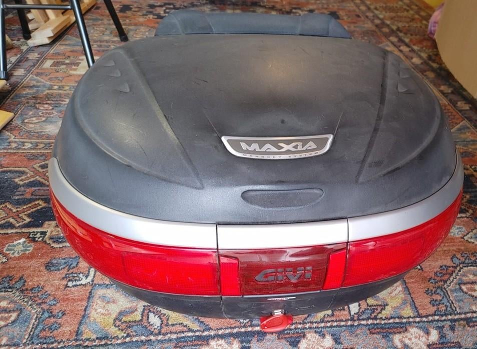 Topkoffer Givi Maxia 52l, Ophalen, Gebruikt