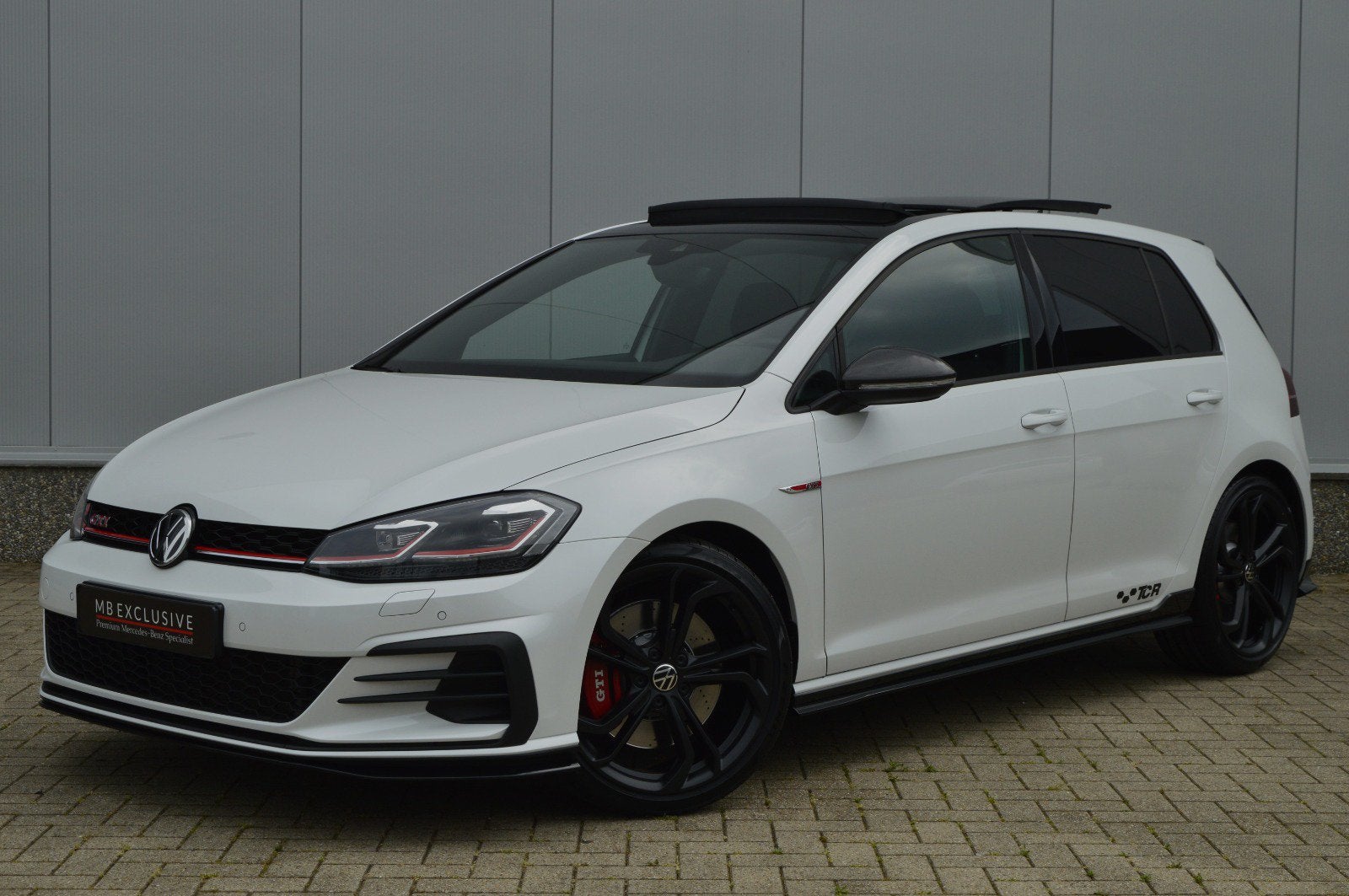 Volkswagen Golf 7.5 2.0 TSI GTI TCR Perf Pack Carbon DSG7, Euro 6, Alcantara, Noir, 5 portes