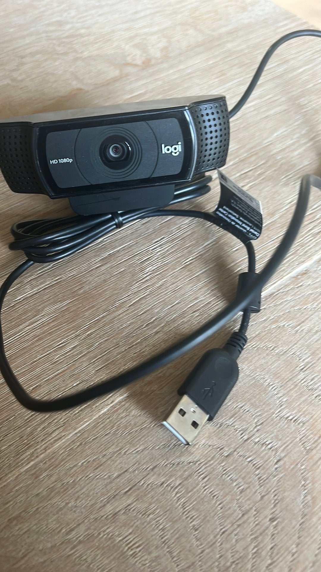 Webcam Logitech C920 Full HD - Travail à domicile, Enlèvement ou Envoi, Comme neuf, Micro