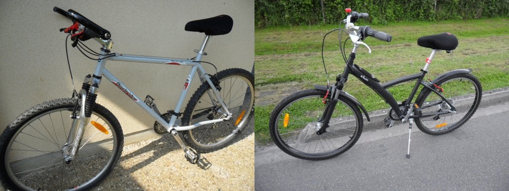 Vélo homme + femme, Vélos & Vélomoteurs, Enlèvement