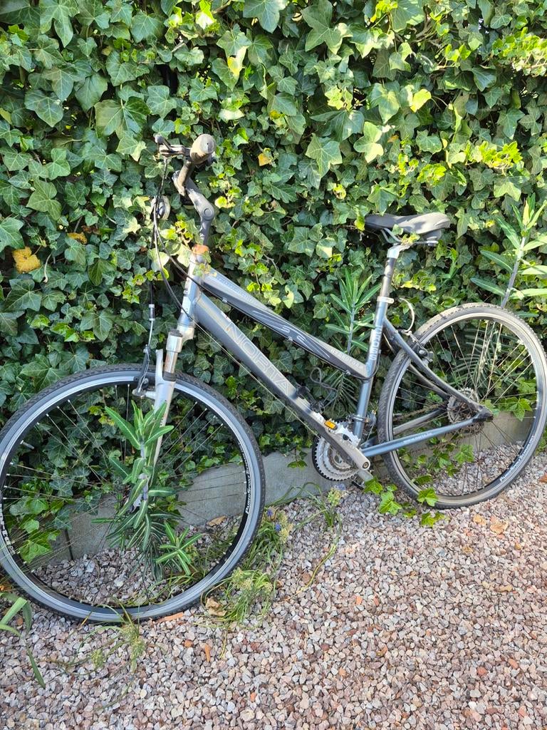 Damesfiets, Ophalen