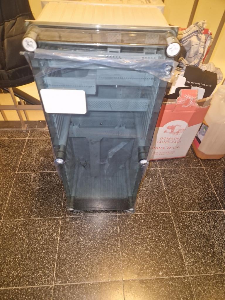 Werfkast van vynckier., Ophalen