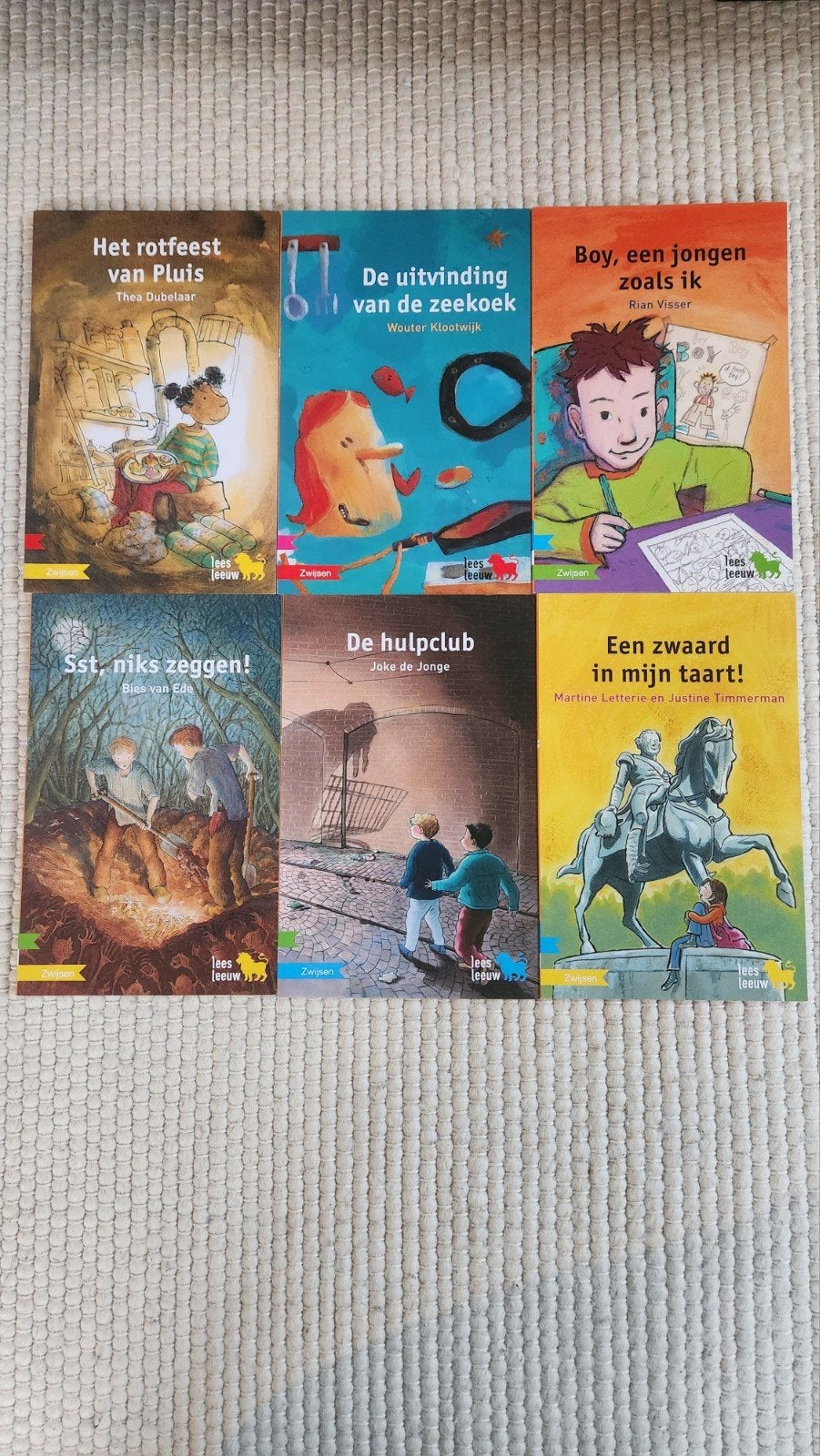 Zwijsen (lees leeuw) - leesboekjes 3de leerjaar, Ophalen of Verzenden