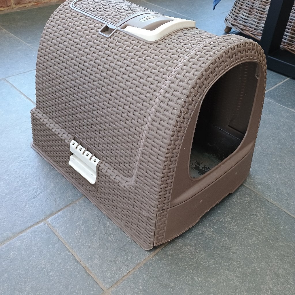 Curver kattenbak, Animaux & Accessoires, Enlèvement, Utilisé, Ouvert