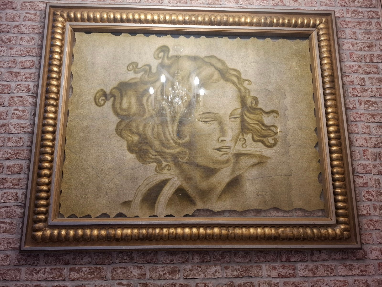 Schilderij met glas, Ophalen, Klassiek