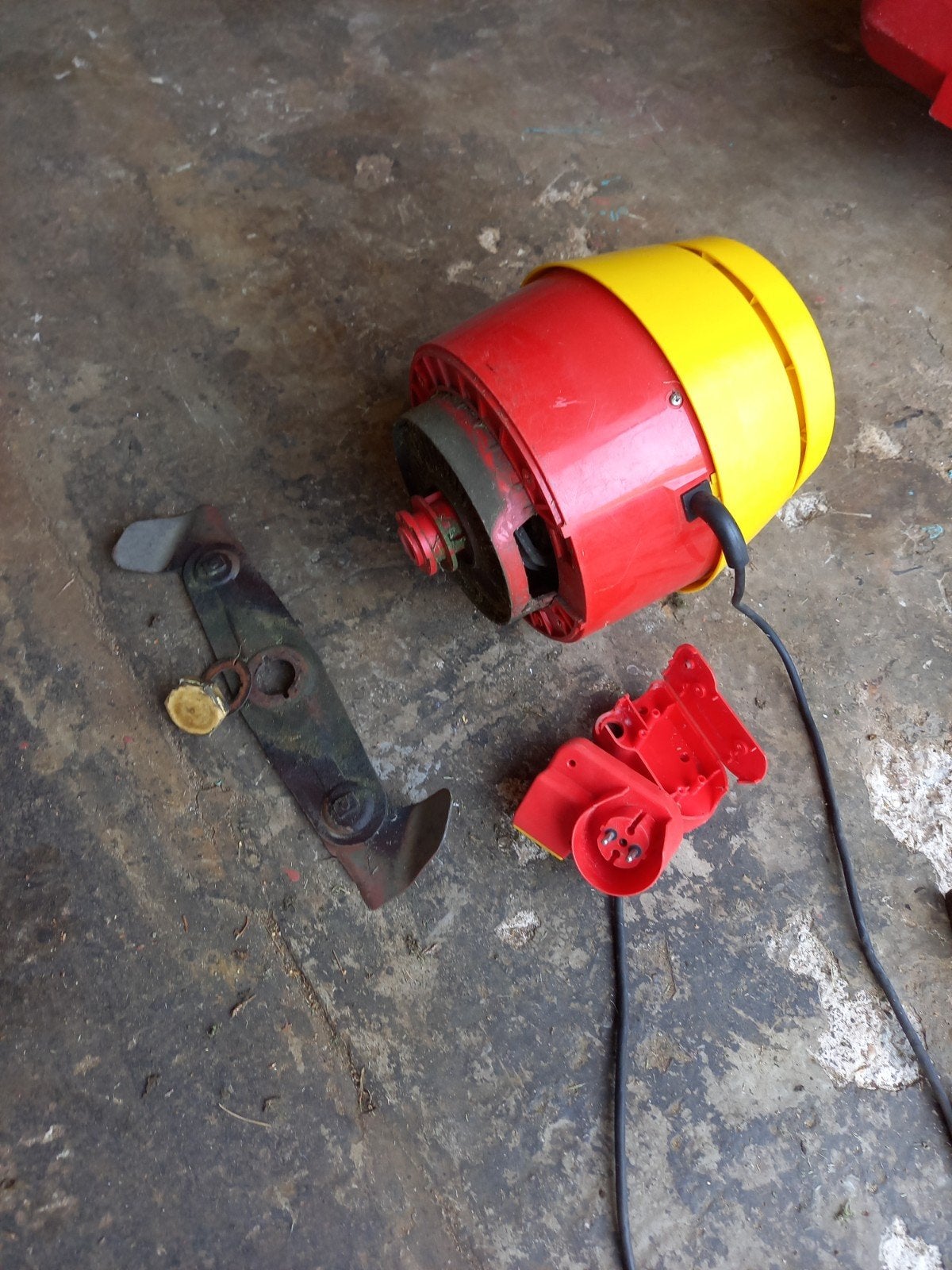 Elektrische motor voor grasmachine; wolf gerate, Tuin en Terras, Grasmaaiers, Ophalen