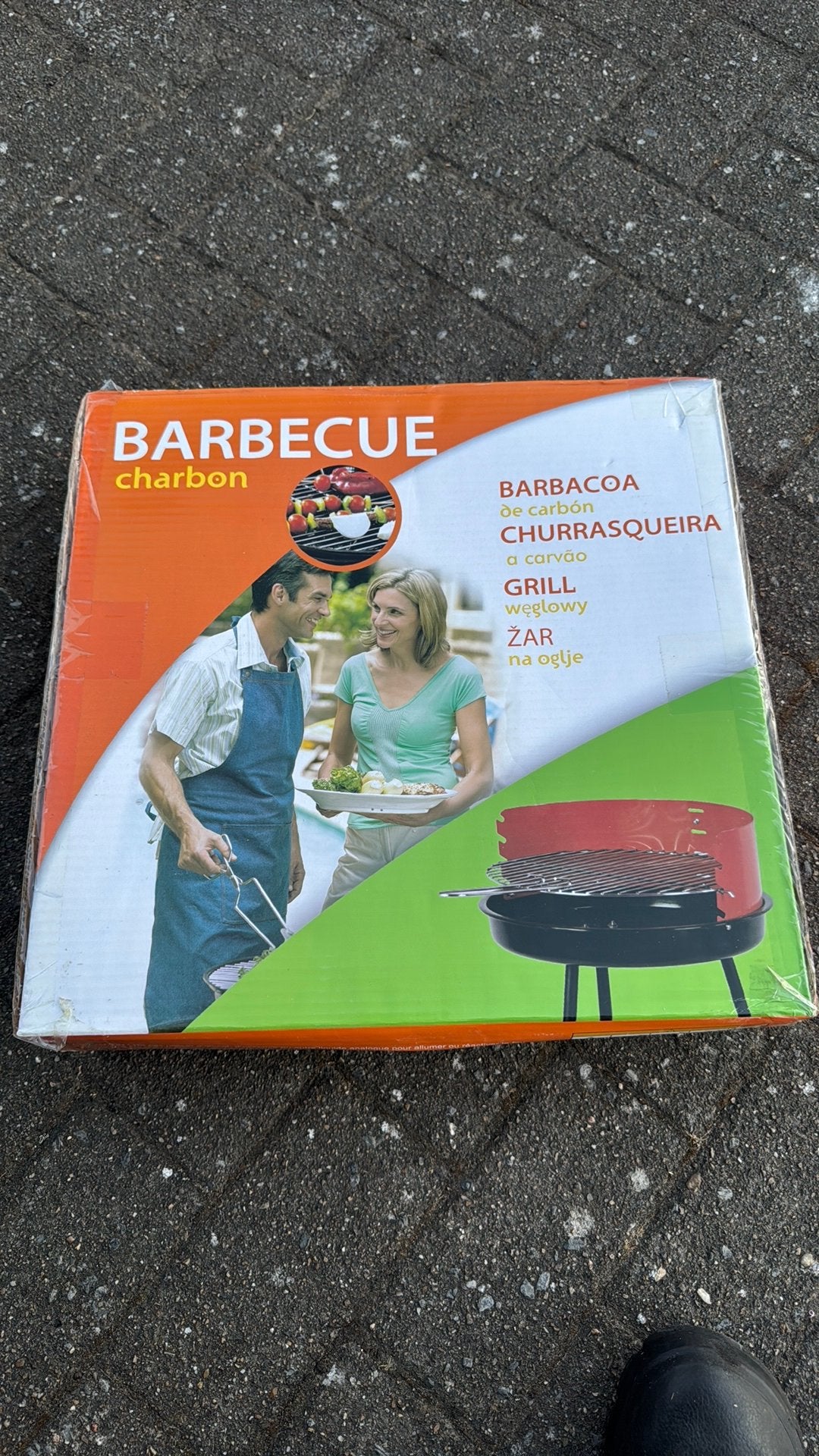 Mini barbecue, Ophalen, Zo goed als nieuw