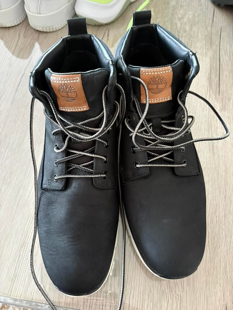 Timberland zwarte laarzen maat 42, Ophalen, Gedragen