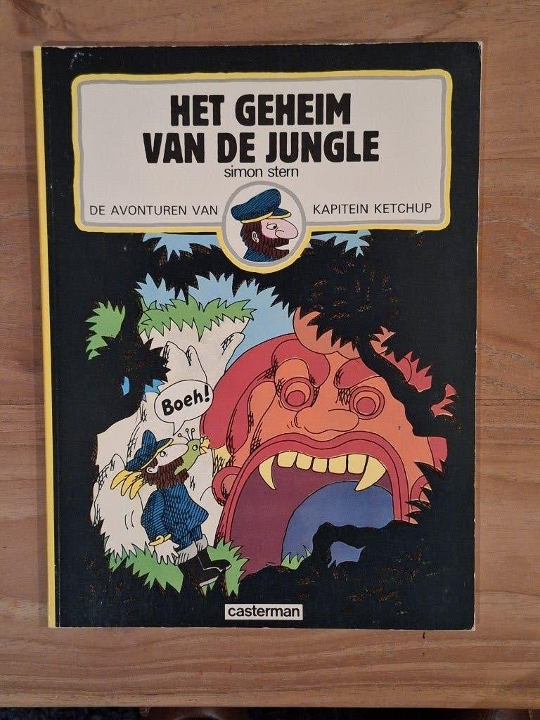 kapitein Ketchup 3: het geheim van de jungle, Eén stripboek, Ophalen of Verzenden, Zo goed als nieuw