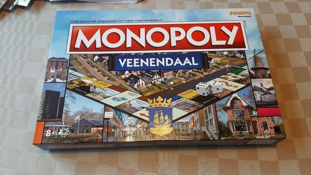 jeu de plateau new Monopoly Veenendaal Monopoly limited, 1 ou 2 joueurs, Enlèvement ou Envoi, Neuf, Monopooly