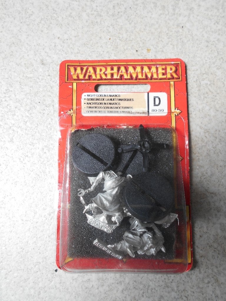 Vintage Warhammer – Night Goblin Fanatics, Enlèvement, Neuf, Warhammer, Figurine(s)