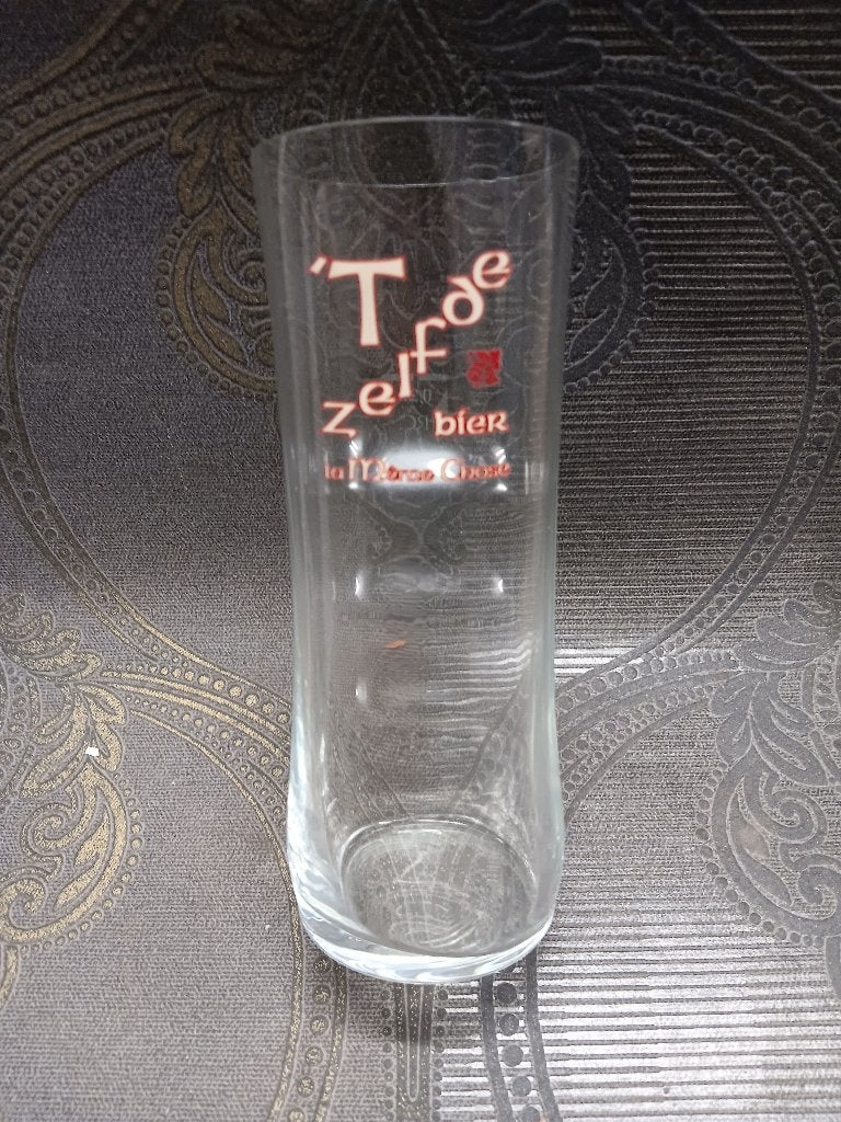 Verre à bière 't Zelfde Bosteels Buggenhout, Enlèvement ou Envoi, Utilisé, Verre ou Verres