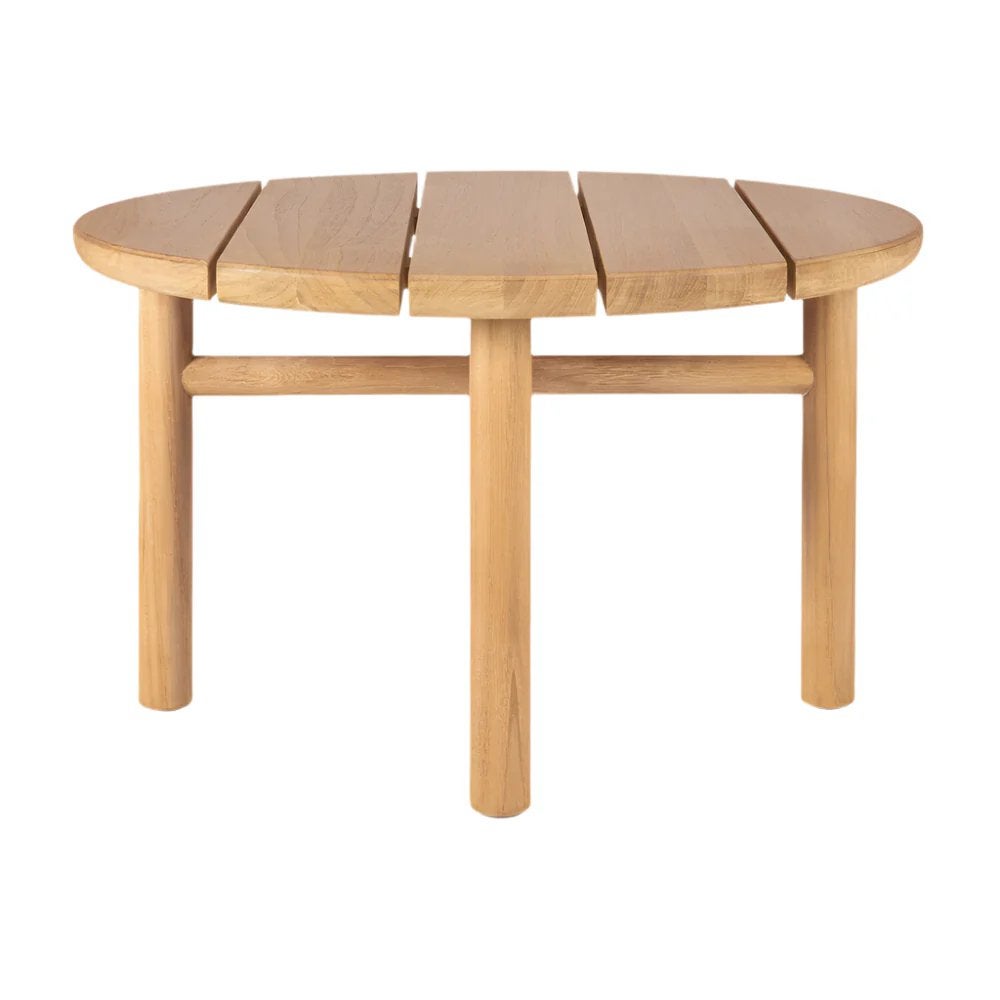 Ethnicraft -Quatro outdoor side table - teak -round 59x59x38, Ophalen, Nieuw