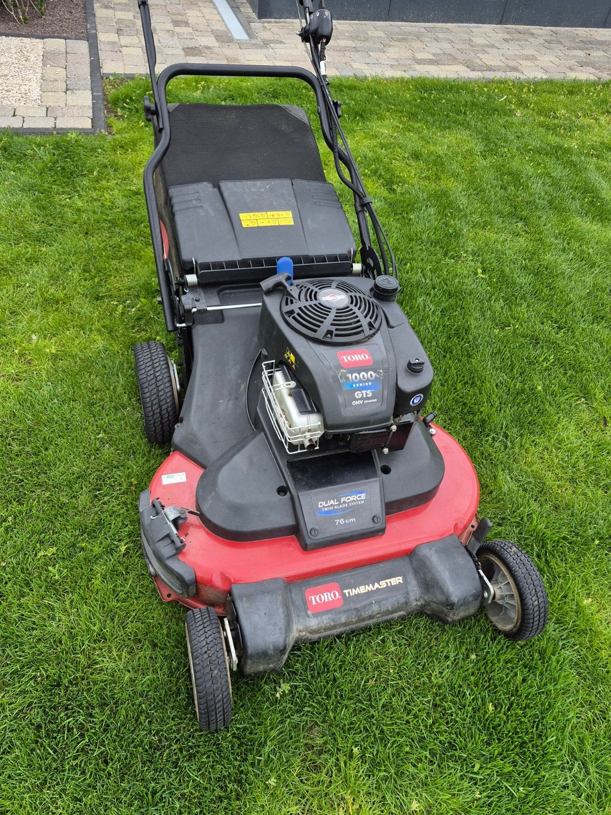 Toro Timemaster, Ophalen