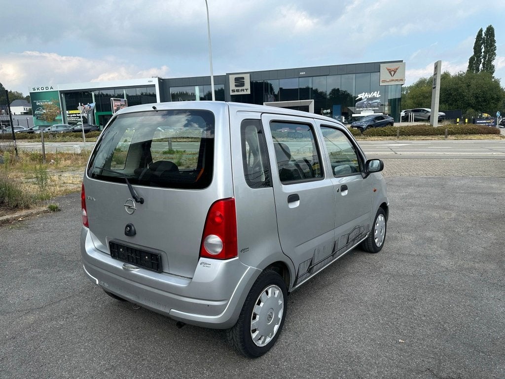 OPEL AGILA • EURO 4 • AIRCO • 1.0 ESSENCE •, Autos, Argent ou Gris, Achat, 998 cm³, Entreprise