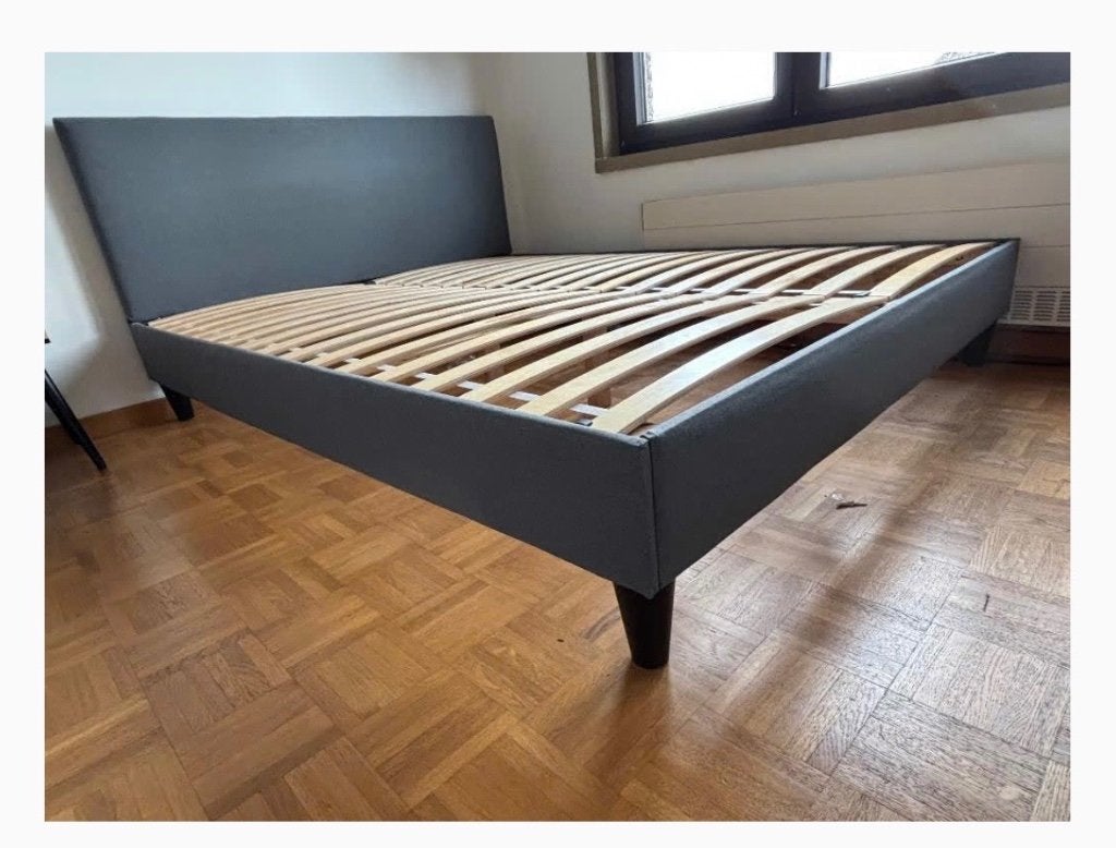 Bed 160x200, Sabovik Ikea, Maison & Meubles, Chambre à coucher | Lits boxsprings, Enlèvement, 200 cm, 160 cm
