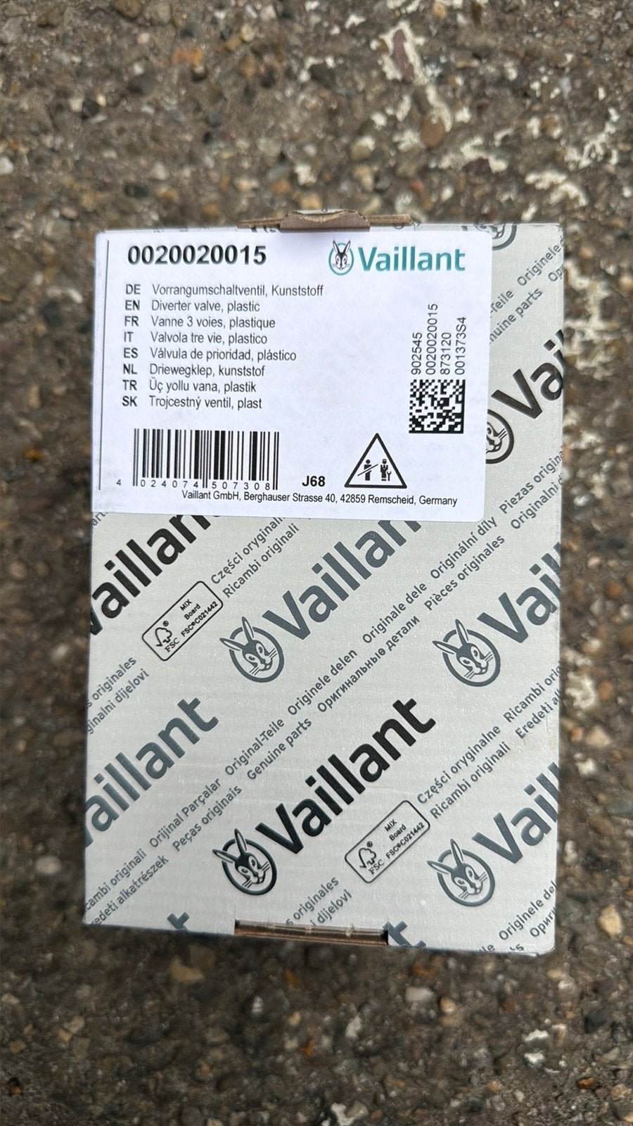 Vaillant vanne a trois 0020020015 neuf, Bricolage & Construction, Enlèvement ou Envoi, Neuf