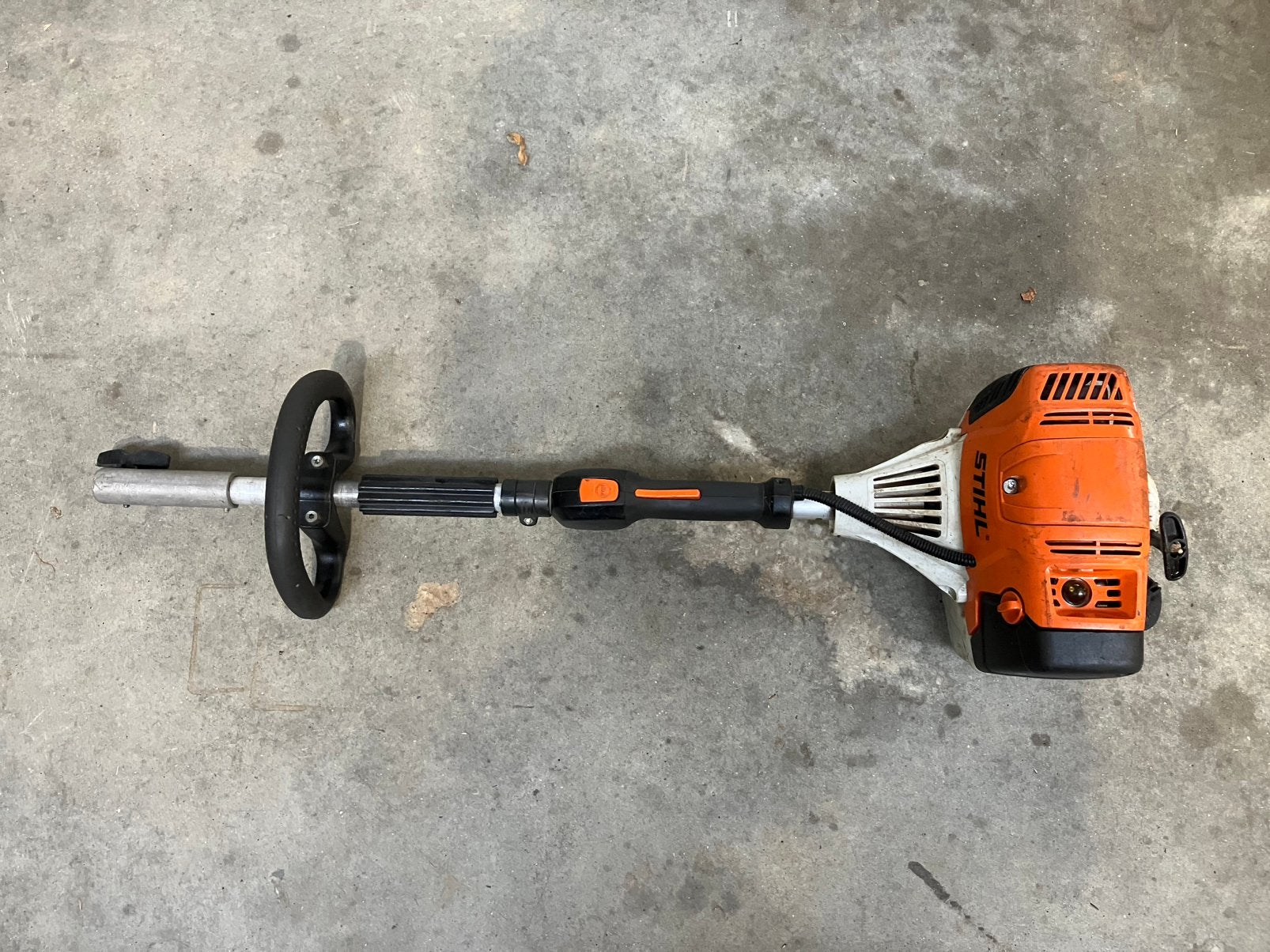 Stihl combimotor, Tuin en Terras, Bosmaaiers, Ophalen, Gebruikt, Benzine