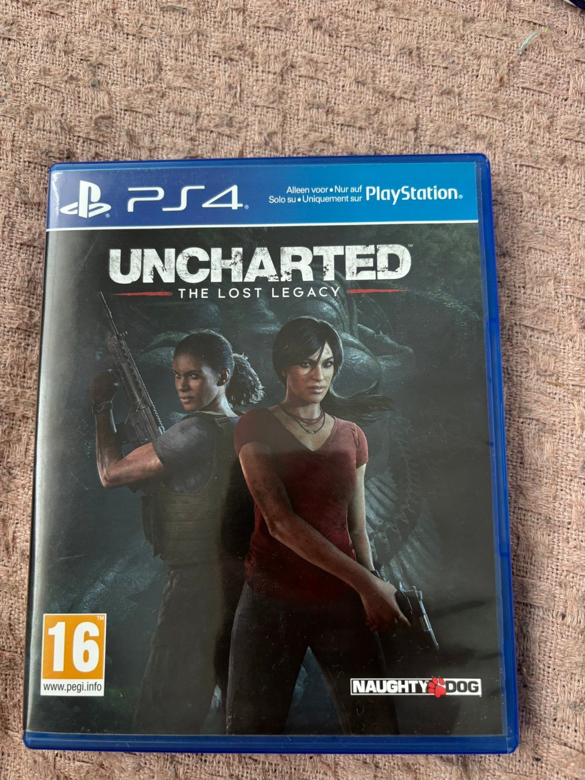 PS4 Uncharted The Lost Legacy, Games en Spelcomputers, Ophalen of Verzenden, Zo goed als nieuw