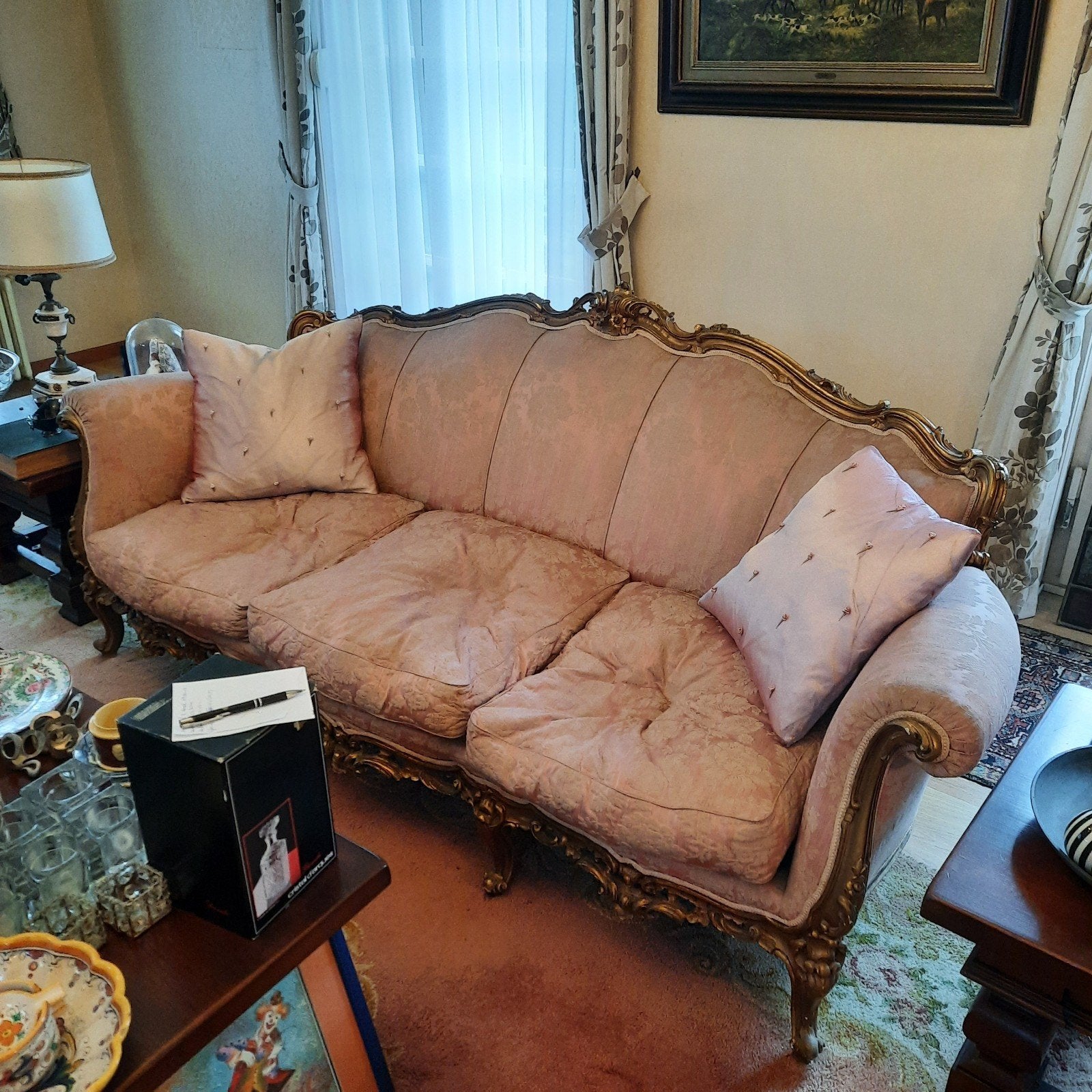 Antiek salon , Louis (?) . Wegens verhuis naar serviceflat ., Ophalen