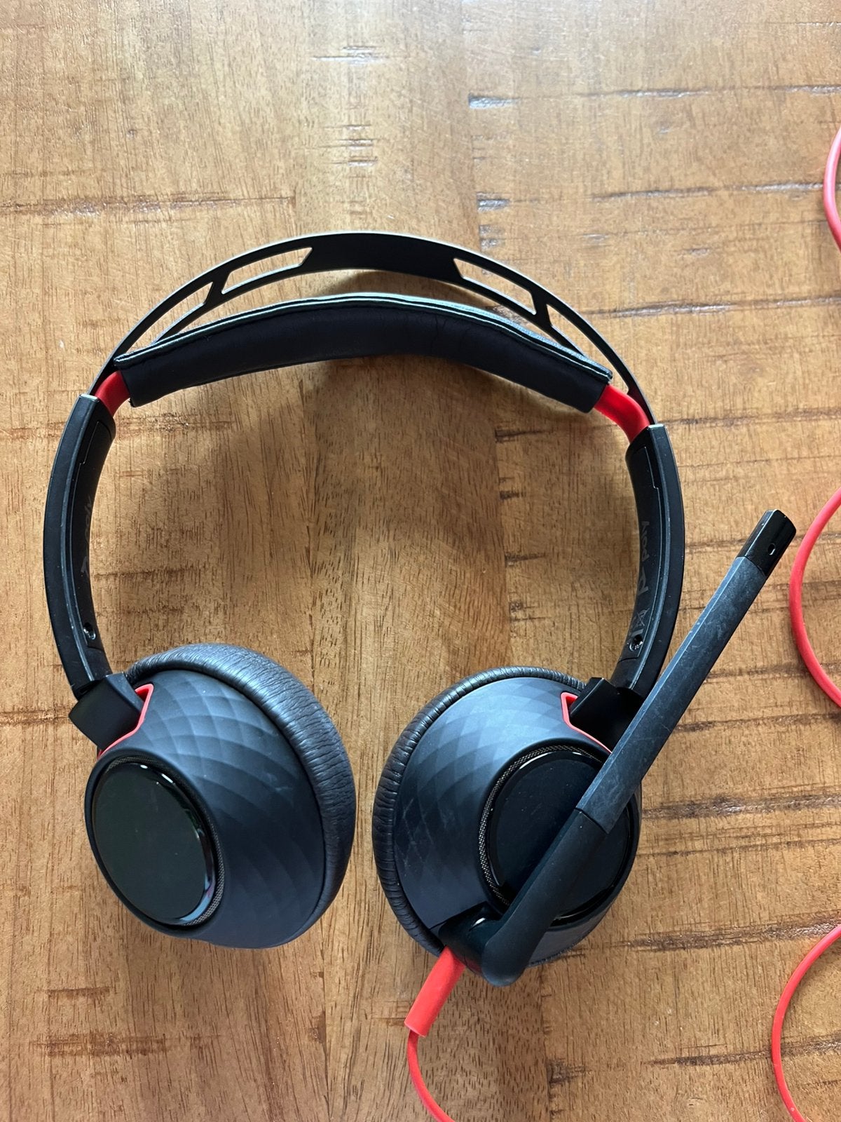 Headset Poly Blackwire 3220, Informatique & Logiciels, Casques micro, Microphone repliable, Comme neuf, Enlèvement, Over-ear