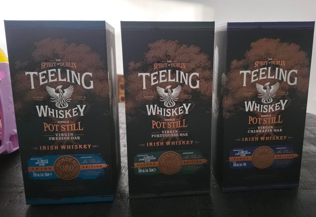 Te koop special Teeling Wonders of Wood 1 - 3, Overige gebieden, Overige typen, Nieuw, Ophalen of Verzenden