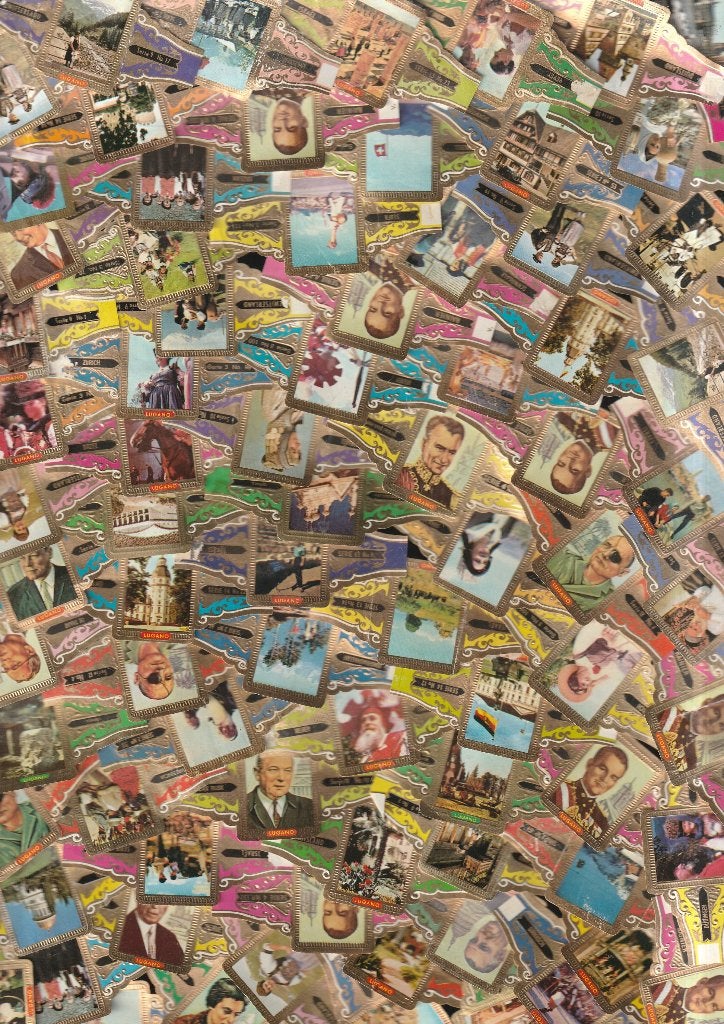 lot van 1000 stuks oude sigarenbandjes van Lugand ,, Verzamelen, Verzenden, Gebruikt, Sigarenbandjes