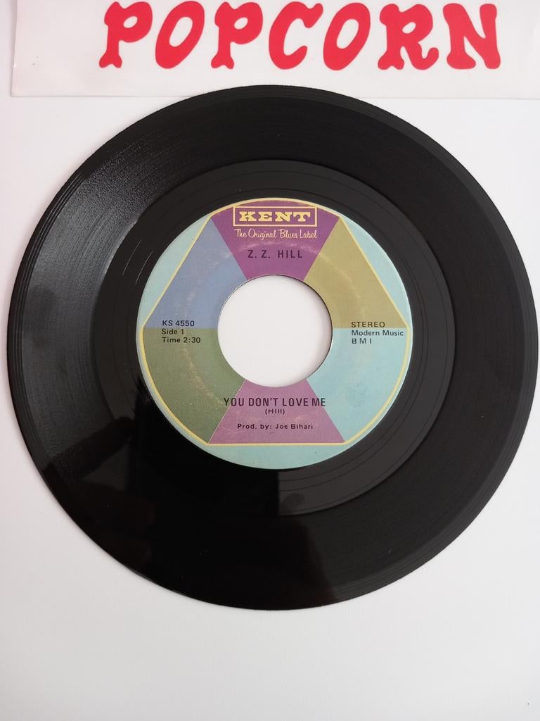 Z.Z. HILL . YOU DON'T LOVE ME.  45T