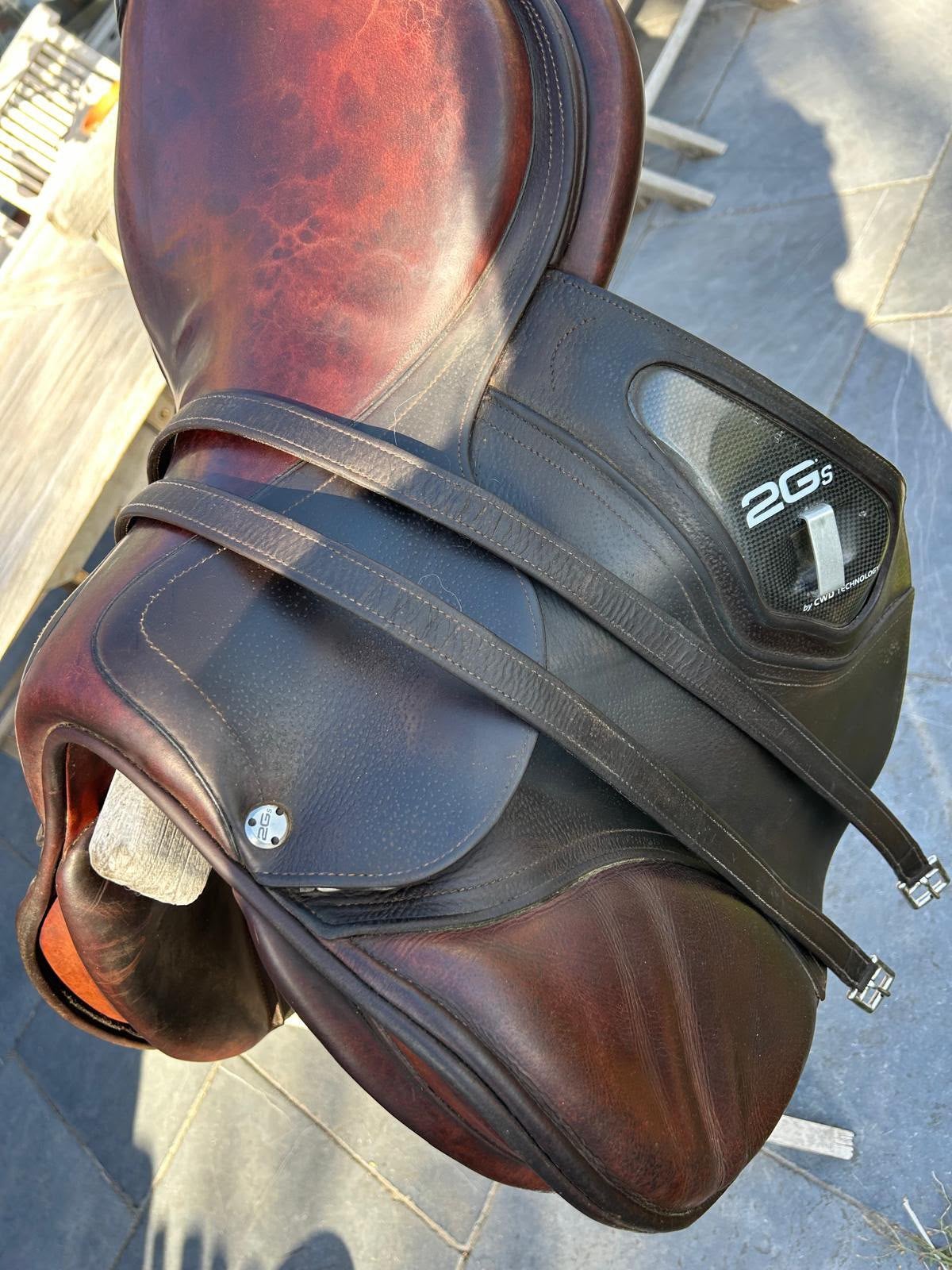 CWD 2 Gs Springzadel 17,5”, Dieren en Toebehoren, Ophalen, L (17.5 inch), Gebruikt, Middel