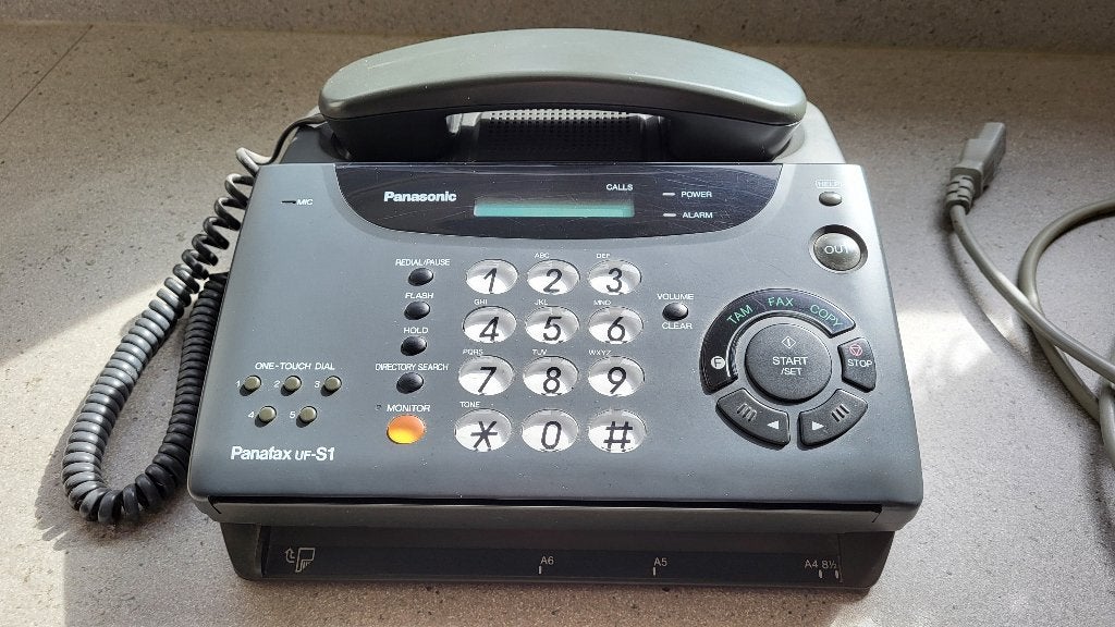 Vaste telefoon & faxtoestel, Ophalen, Gebruikt