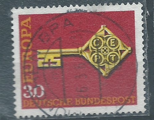 DUITSLAND-FRG, Postzegels en Munten, Ophalen of Verzenden, BRD, Gestempeld