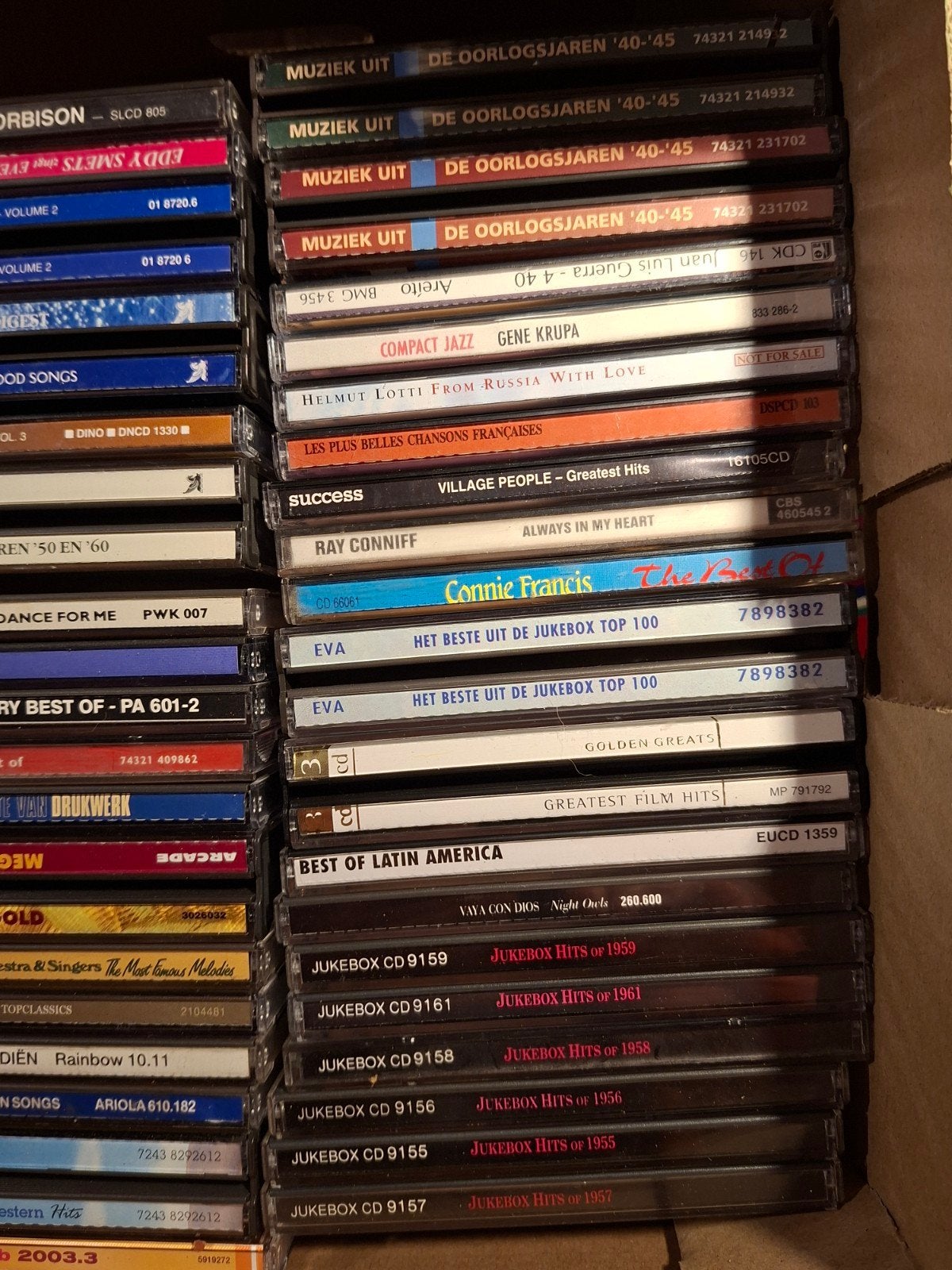 Doos cd's, CD & DVD, CD | Autres CD, Enlèvement