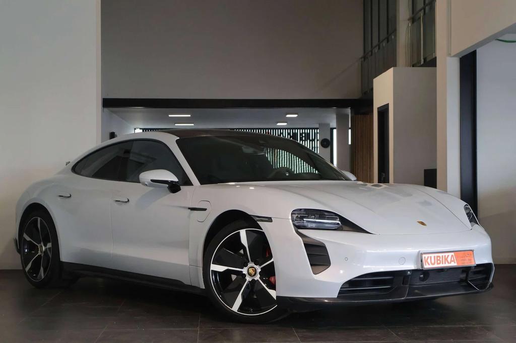 Porsche Taycan 93.4 kWh Taycan 4S SportDesign Carbon Burmest, Argent ou Gris, Achat, 4 portes, Entreprise