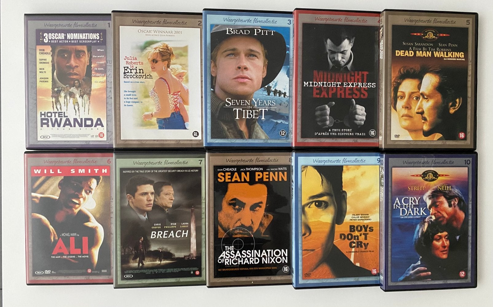 Waargebeurde verhalen - 10 DVD’s- compleet, Ophalen of Verzenden