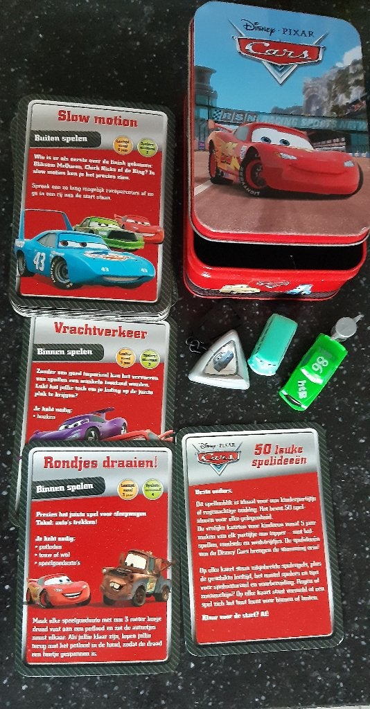 Cars box 50 idées de jeux + Chick Hicks & Fillmore + Sally, Enlèvement ou Envoi, Comme neuf