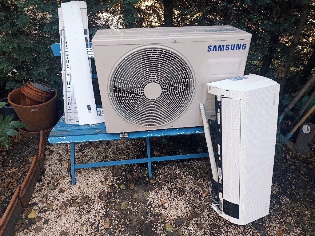 Samsung lucht/lucht warmtepomp voor doehetzelver, Doe-het-zelf en Bouw, Ophalen, Gebruikt, Overige typen