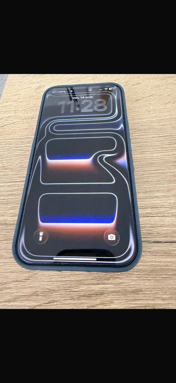 iphone 17 pro max 256 gb bleu + coque original ( tissus ), Télécoms, Enlèvement, Comme neuf, Bleu, 256 GB