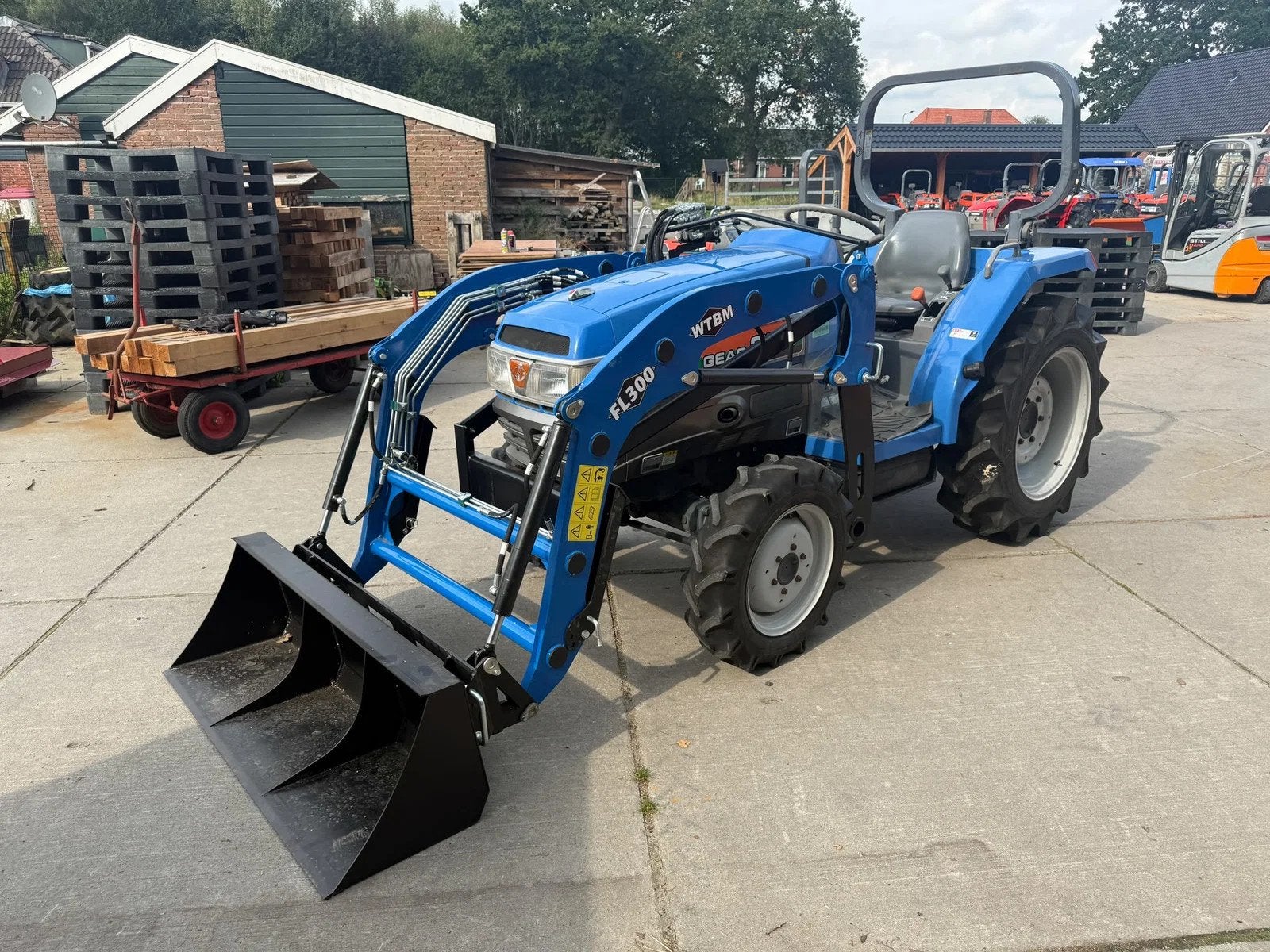 Iseki Geas 253 met voorlader, Autres types