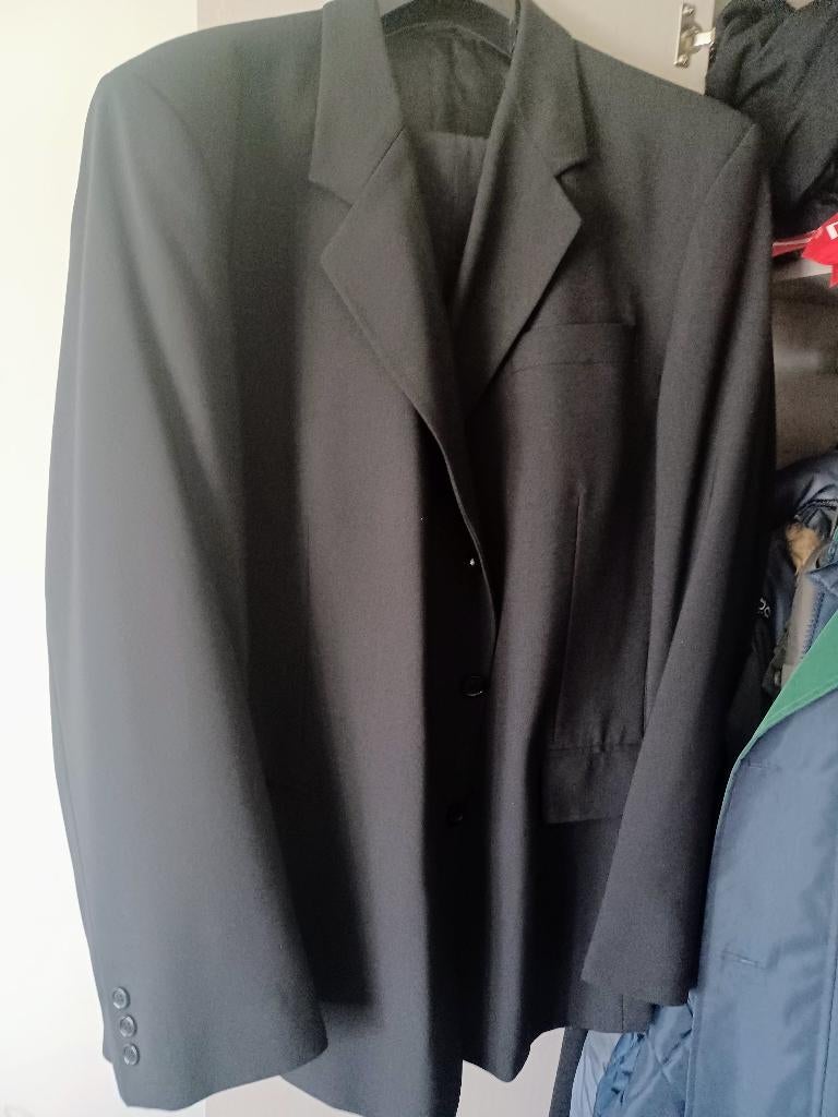 Heren cermoniepak donker grijs XXL, Enlèvement, Gris
