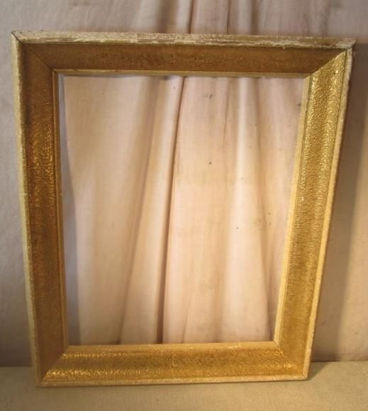 Magnifique cadre en bois doré antique, 61 x 51 x 50 x 40, Enlèvement ou Envoi, Utilisé, Bois, Fait main