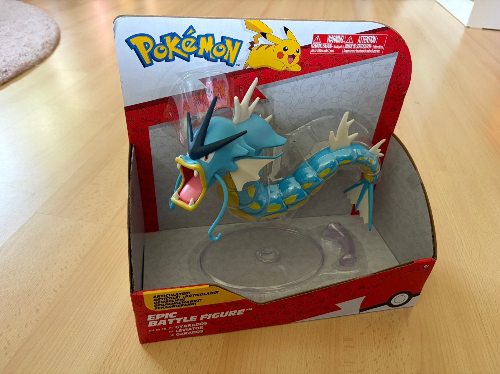 Pokémon Epic Battle Figure Gyarados (30cm), Hobby en Vrije tijd, Ophalen of Verzenden, Nieuw, Overige typen
