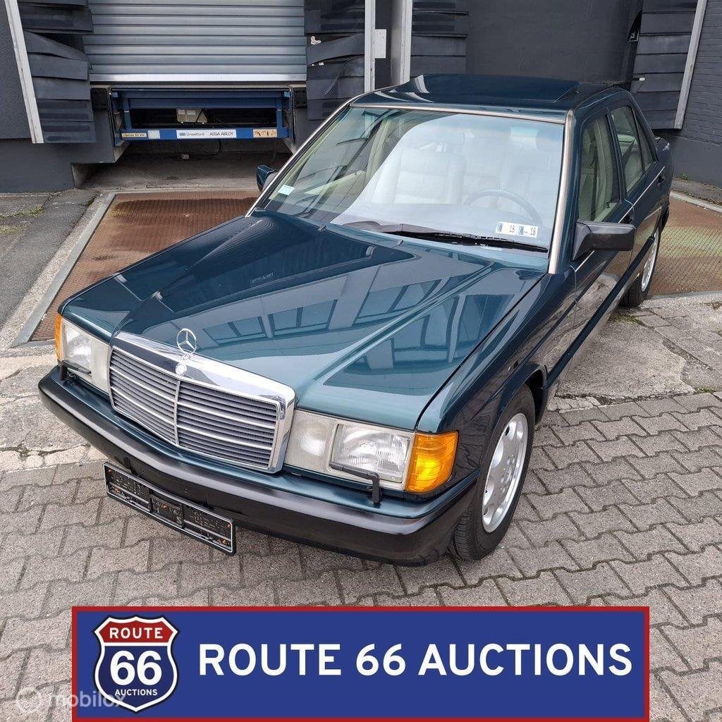 Mercedes-Benz 190 E 2.3 Limited Edition | 1993 | Route 66 Au, Zwart, Mercedes-Benz, Bedrijf, Handgeschakeld